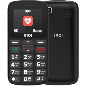 Мобильный телефон INOI 107B Black в Донецкой области от компании F-MART