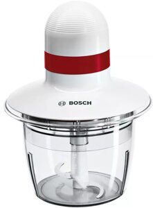 Чоппер измельчитель Bosch MMRP1000 0.8л. 400Вт белый/красный в Ростовской области от компании F-MART
