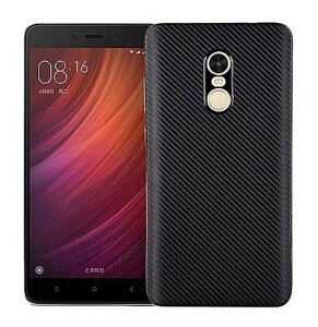 Чехол-накладка Silicon Carbon Case for Xiaomi Redmi Note 4X Black