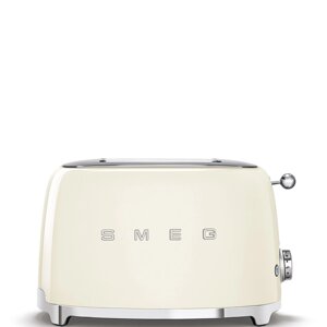 Тостер SMEG TSF01CREU на 2 ломтика, кремовый