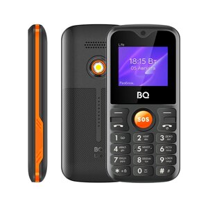 Мобильный телефон BQ 1853 Life Black-Orange