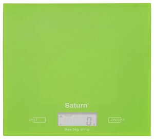 Весы кухонные Saturn ST-KS7810 green