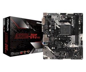 Материнская плата Asrock A320M-DVS R4.0***