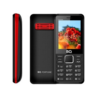 Мобильный телефон BQ BQ-2436 Fortune P Black/Red