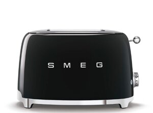 Тостер SMEG TSF01BLEU на 2 ломтика, черный в Ростовской области от компании F-MART