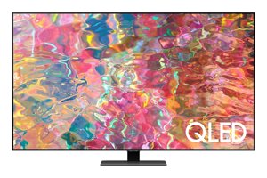 Телевизор Samsung QE55Q80BAUXRU Series 8 черненое серебро 4K Ultra HD 100Hz DVB-T2 DVB-C DVB-S2 WiFi Smart TV (RUS)