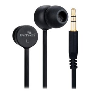 Наушники-вкладыши DeTech DT-205B Black