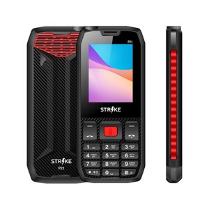 Мобильный телефон Strike P21 Black/Red в Ростовской области от компании F-MART