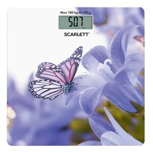 Весы напольные Scarlett SC-BS33E072 (бабочка)