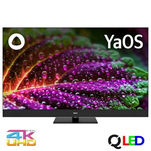 Телевизор BBK 43LED-8259/UTS2C черный 3840 x 2160, QLED, 4K Ultra HD, 60 Гц, Smart TV