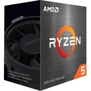 Процессор AMD Ryzen 5 5600X (100-000000065***); AM4; 3,7-4.6 ГГц; 384 кБ L1 Cache; 3 МБ L2 Cache; 32 МБ L3 Cache; Vermee