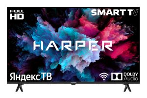 Телевизор Harper 43F750TS 43", Full HD, Яндекс ТВ, черный в Ростовской области от компании F-MART