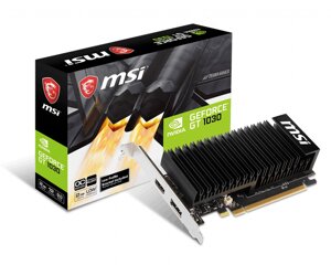 Видеокарта MSI Nvidia GeForce GT 1030 2 ГБ GDDR4 GT 1030 2GHD4 LP OC***