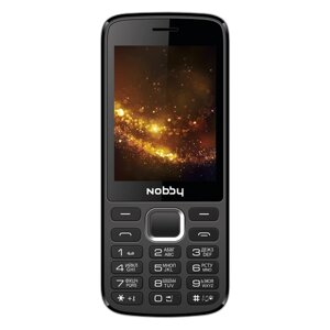 Мобильный телефон Nobby 300 Grey/Black