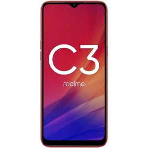 Смартфон Realme C3 3/32GB Blazing Red в Ростовской области от компании F-MART