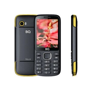 Мобильный телефон BQ BQ-2808 TELLY Black/Yellow