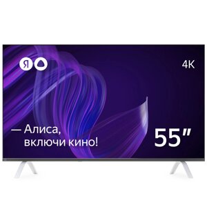 Телевизор Яндекс YNDX-00073 с Алисой black (UHD, Smart TV, DVB-T/T2/C/S2) (YNDX-00073) в Ростовской области от компании F-MART