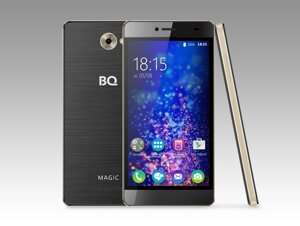 Смартфон BQ BQS-5070 Magic (black/gold)