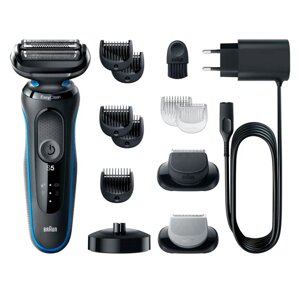 Электробритва Braun 51-B4650cs синий/черный