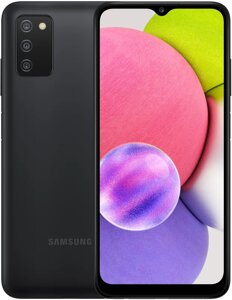 Смартфон Samsung Galaxy A03s 3/32Gb Black