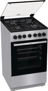 Плита комбинированная GORENJE GK5B40SH серебр/черный