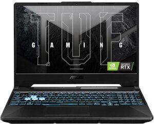 Ноутбук Asus TUF Gaming A15 FA506NF-HN060 15.6" FHD Ryzen 5 7535HS/16GB/SSD512GB/RTX 2050 4GB/DOS Graphite Black