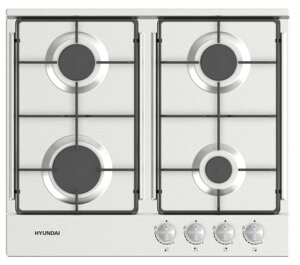 Поверхность газовая HYUNDAI HHG 6432 IX нерж. сталь в Ростовской области от компании F-MART