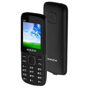 Мобильный телефон MAXVI C22 black