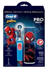 Электрическая зубная щетка ORAL-B VITALITY D103 SPIDERMAN + CASE ORAL-B