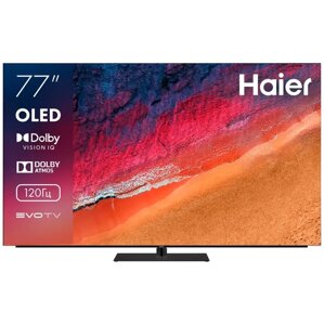 Телевизор HAIER 77 OLED S9 Pro черный, Ultra HD 4K, 77" Smart TV