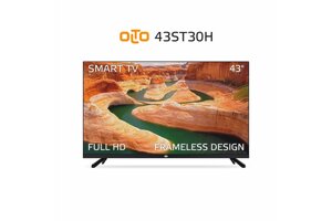 Телевизор OLTO 43ST30H 43", Full HD, Smart TV, черный
