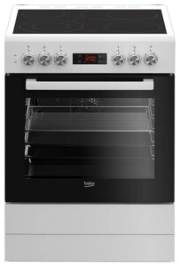 Плита электрическая BEKO FSM67320GWS белый (конвекция) в Ростовской области от компании F-MART