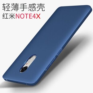 Чехол-накладка Xiaomi Original Soft Case for Xiaomi Redmi Note 4X Blue