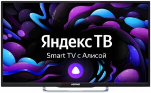 Телевизор ASANO 50LU8130S черный 3840x2160, Ultra HD, 50 Гц, WIFI, SMART TV, Яндекс ТВ