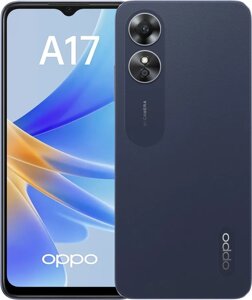 Смартфон OPPO A17 4/64GB Midnight Black (CPH2477)