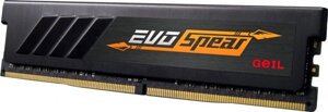 Модуль памяти DDR4 8 ГБ Geil Evo Spear (GSB48GB3200C16BSC***); 25600 MБ/с; 3200 МГц; радиаторы; RET