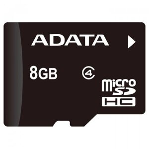 Карта памяти ADATA microSDHC 8GB Class 4 (AUSDH8GCL4-R) в Ростовской области от компании F-MART