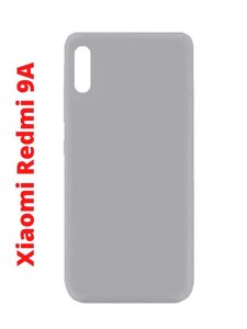 Чехол-накладка Neypo для Xiaomi Redmi 9A (силиконовый, серый)