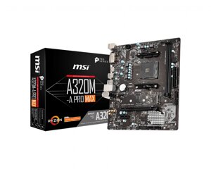 Материнская плата MSI A320M-A PRO MAX*** в Ростовской области от компании F-MART