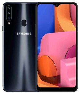 Смартфон Samsung Galaxy A20s (2020) 3/32GB Black ((SM-A207FZKD) в Ростовской области от компании F-MART