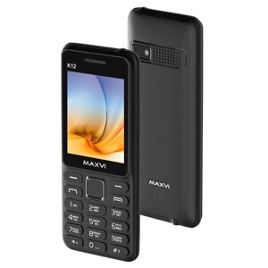 Мобильный телефон MAXVI K12 red-black