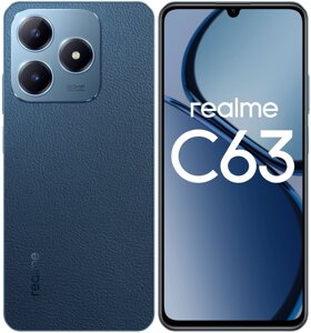 Смартфон Realme C63 (RMX3939) 8Gb/256Gb Leather Blue в Ростовской области от компании F-MART