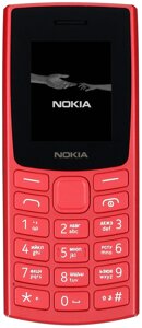 Мобильный телефон NOKIA 105 DS Red
