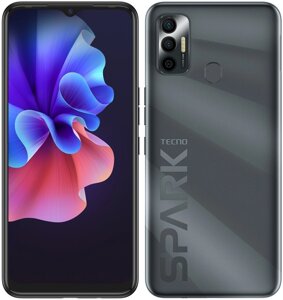 Смартфон TECNO Spark 7 2/32GB Magnet Black в Ростовской области от компании F-MART