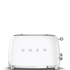 Тостер SMEG TSF01WHEU на 2 ломтика, белый