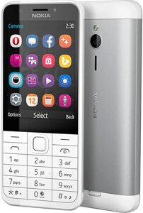 Мобильный телефон Nokia 230 DS Silver (RM-1172)