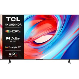 Телевизор TCL 75V6B черный 3840x2160, 4K Ultra HD, 60 Гц, Wi-Fi, Smart TV, Google TV в Ростовской области от компании F-MART