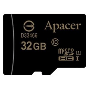 Карта памяти Apacer microSDHC 32GB UHS-l Class 10 (без адаптера)