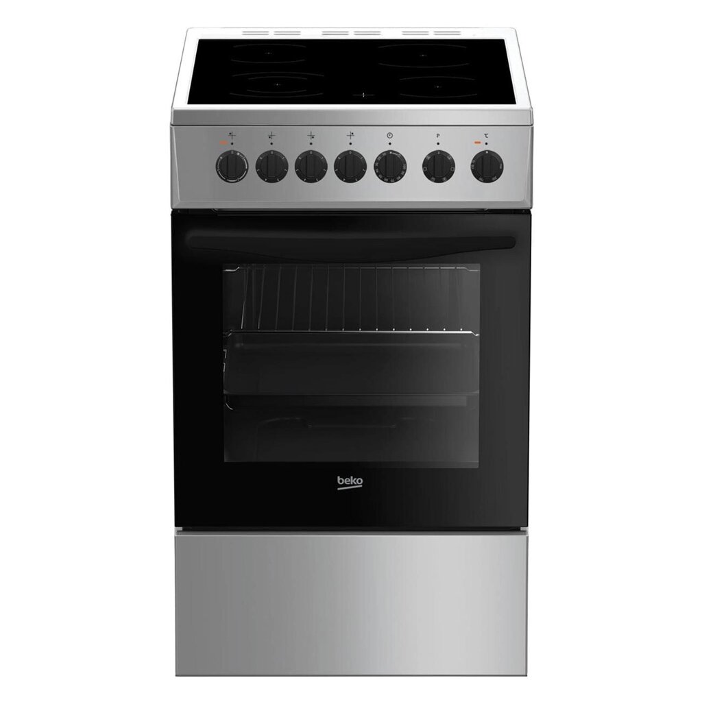 Плита электрическая BEKO FFSE57114GS серебристый от компании F-MART - фото 1