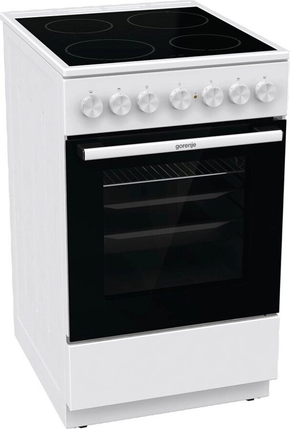 Плита электрическая GORENJE GEC5B41WG белый от компании F-MART - фото 1